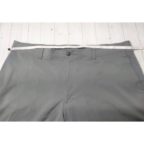 PGA Tour Mens Golf Shorts Size 42 Gray Pockets Flat Front Twill Lightweight EUC - Picture 5 of 12
